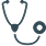 Stethoscope icoontje